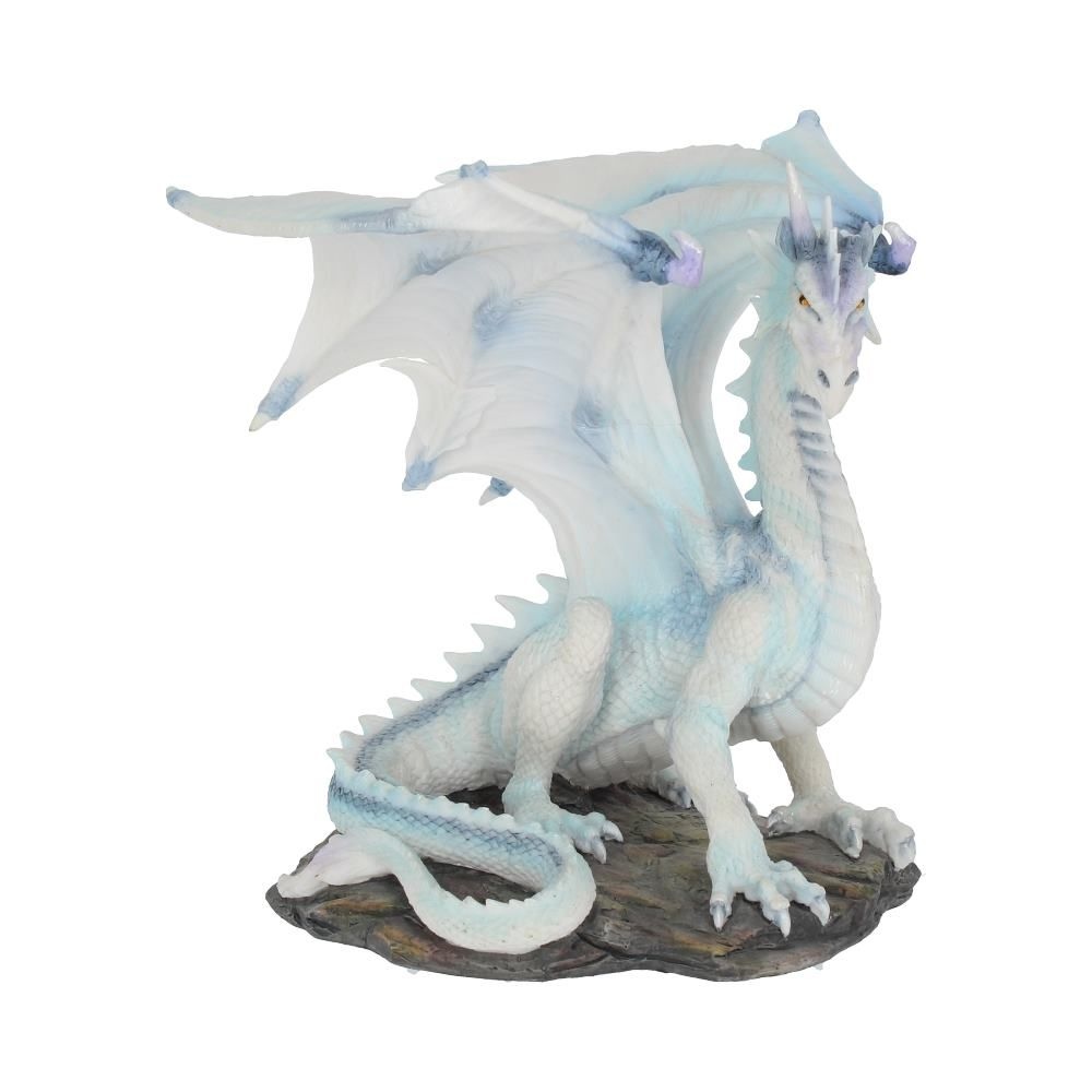 Nemesis Now - Grawlbane Figurine - Dragon - White/Blue